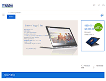 Tablet Screenshot of itsolution-cambodia.com